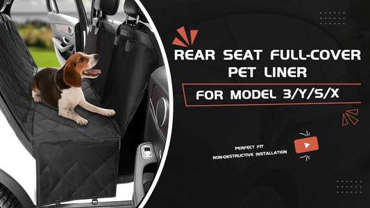 Top Tesla Model Y Pet Accessories for Safe & Clean Rides
