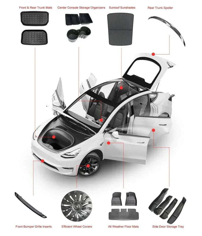 Tesla Model Y Upgrades: Best Accessories and Mods Worth Buying - T-Launch