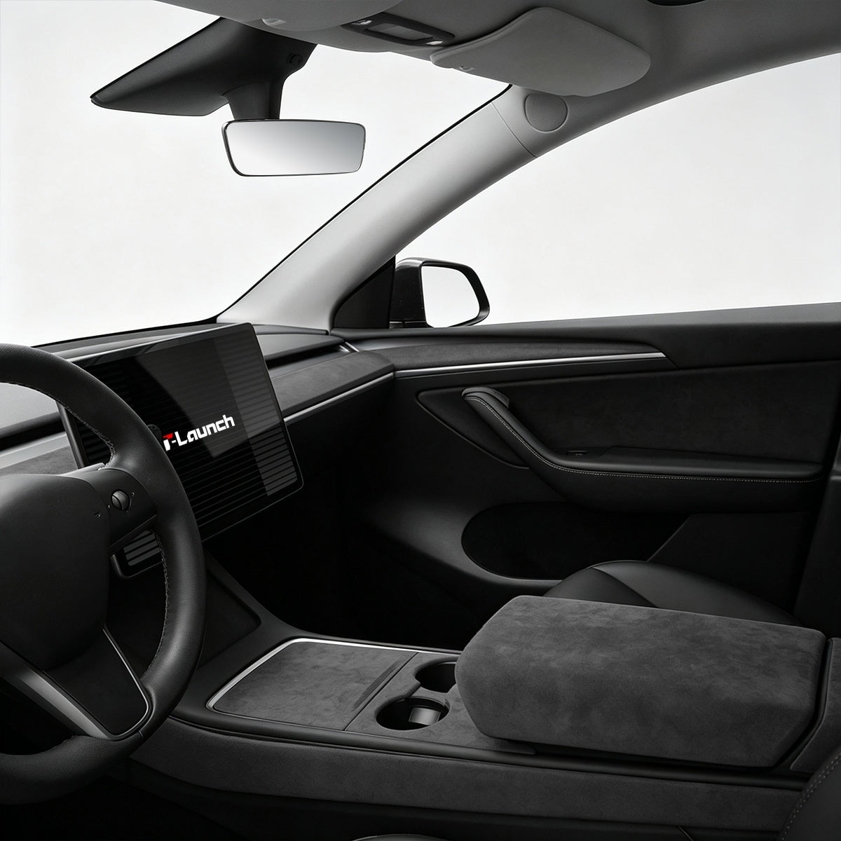 Alcantara Tesla Accesorries - T-Launch