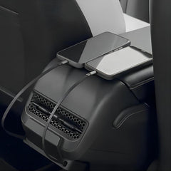 Model 3/Y Κόμβος USB 2 σε 1 Πίσω έξοδος αέρα Προστατευτικό κάλυμμα Καλώδιο επέκτασης για Tesla(2021-2024)