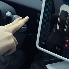 ModelKit leva del segnale di svolta 3 Highland OEM Style Gear Shift Stitch perTesla