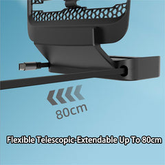 Model 3/Y Κόμβος USB 2 σε 1 Πίσω έξοδος αέρα Προστατευτικό κάλυμμα Καλώδιο επέκτασης για Tesla(2021-2024)