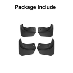 No-Drill Front & Rear Fender Mud Flaps for 2026 Tesla Model YL