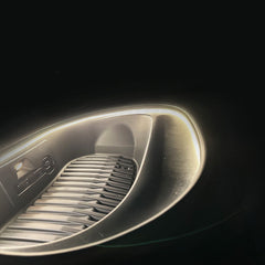 Model ไฟ LED แสดงบรรยากาศรอบห้องโดยสาร 3 จุดบริเวณฝากระโปรงหน้า Highland Tesla