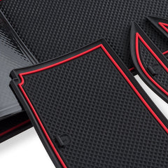 Model X tapis de fente de porte de tasse 7 pièces/ensemble pour Tesla (2017-2022)