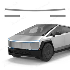 Набір передніх ліхтарів і задніх ліхтарів DIY Black Vinyl Wrap Kit для Tesla Кібервантажівка