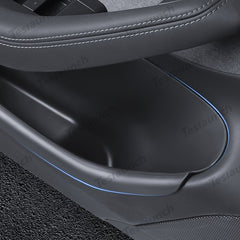 Scatola portaoggetti in silicone per porte per 2024 Model 3 Highland