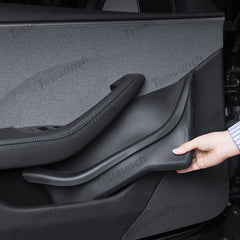 Scatola portaoggetti in silicone per porte per 2024 Model 3 Highland
