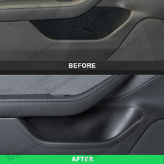 Scatola portaoggetti in silicone per porte per 2024 Model 3 Highland