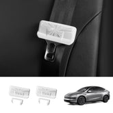 Seat Belt Buckle Cover Set for Tesla Model Y Juniper 2025+