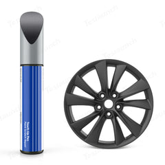 Ráfky kol retuš lak pro Tesla Model S- DIY oprava vyrážky na obrubníku pomocí barevně sladěné retušovací barvy