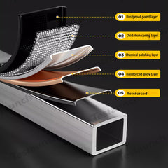 Φορητό & Πτυσσόμενο Τραπεζάκι Πορτμπαγκάζ Γρήγορης Εγκατάστασης για Όλα τα Αυτοκίνητα