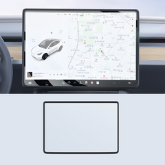 กรอบซิลิโคนกันรอยหน้าจอตรงกลางสำหรับ Tesla Model 3 ไฮแลนด์ 2024+