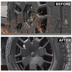 أغطية صواميل العجلات ذات المحور المركزي السباعي لسيارة سايبرتراك (4 قطع)