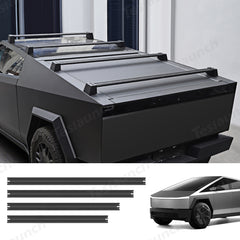 Aluminium Takräcke Cargo Crossbars för Tesla Cybertruck (uppsättning om 4)
