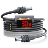 Starlink Mini DC Power Cable – Real-Time Voltage & Current Monitor