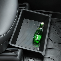 TPE+ABS kétrétegű rejtett ülés alatti tárolódoboz Tesla Model X 2023+