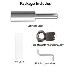 Kerek csöves tetőcsomagtartó tartó Starlink Minihez – minden autóhoz illeszkedik