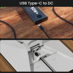 สายไฟ USB-C ถึง DC สำหรับ Starlink Mini