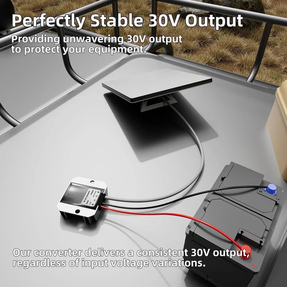 12V/24V to 30V Power Supply Adapter with DC Plug for Starlink Mini - T-Launch