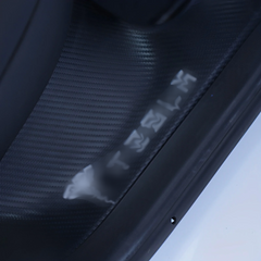 Tesla Carbon Fiber Dør Sill Protector Sticker til Model 3: