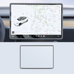 กรอบซิลิโคนกันรอยหน้าจอตรงกลางสำหรับ Tesla Model 3 ไฮแลนด์ 2024+