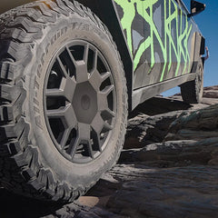 أغطية صواميل العجلات ذات المحور المركزي السباعي لسيارة سايبرتراك (4 قطع)