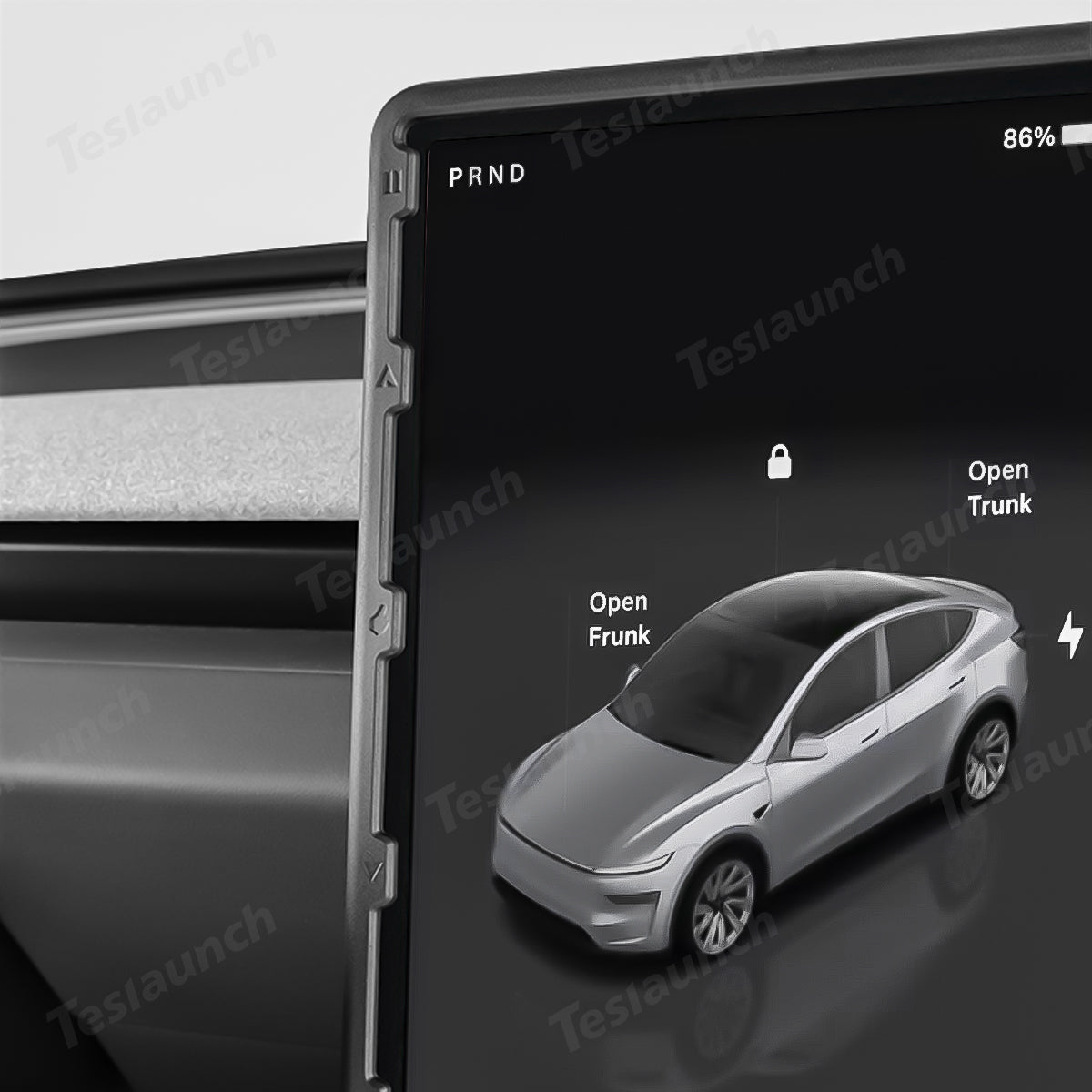 15.4'' Multi-Functional Screen Protector Frame for Tesla Model Y Juniper 2025+ - T-Launch