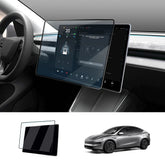 16" Front & Rear 9H Tempered Glass Screen Protector for Tesla Model Y Juniper 2026+ - T-Launch