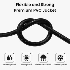 16AWG Replacement DC Power Cable for Starlink Mini - T-Launch