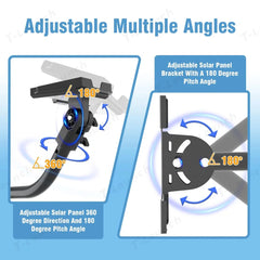 180° Adjustable Waterproof Roof & Wall Mount Bracket for Starlink Gen 3