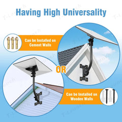 180° Adjustable Waterproof Roof & Wall Mount Bracket for Starlink Gen 3