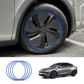 19'' Crossflow Aluminum Alloy Wheel Rim Protectors for Tesla Model Y Juniper 2025+ - T-Launch