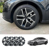 19'' Crossflow Full-Cover Hubcaps Wheel Covers – Arachnid 2.0 Style for Tesla Model Y Juniper 2025+ (Set of 4) - T-Launch