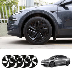 19'' Crossflow Wheel Cover Hubcaps for Tesla Model Y Juniper 2025+ – OEM Styles (Set of 4) - T-Launch