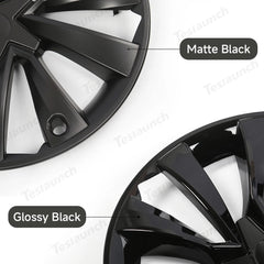 19'' Crossflow Wheel Cover Hubcaps for Tesla Model Y Juniper 2025+ – Turbine Styles (Set of 4) - T-Launch