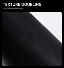 Tesla Carbon Fiber Dør Sill Protector Sticker til Model 3: