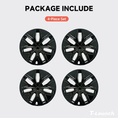 19'' Arachnid 2.0 Style Hubcaps Wheel Covers for 2026 Tesla Model YL Machina 2.0 Wheels (Set of 4)