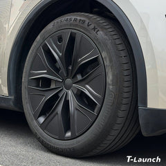 19'' Arachnid 2.0 Style Hubcaps Wheel Covers for 2026 Tesla Model Y L Machina 2.0 Wheels (Set of 4)