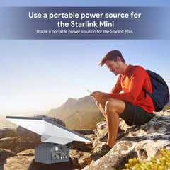 19V 95Wh (5Ah) Portable Battery Pack with Pipe Adapter for Starlink Mini - T-Launch