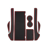 Model X Cup Door Slot Mat 7 stk/sett for Tesla(2017–2020)