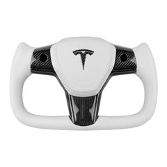 Carbon Fiber Yoke Steering Wheel for Tesla Model 3 (2017-2023)