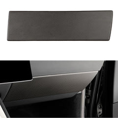 Copertura del pannello del vano portaoggetti in vera fibra di carbonio per Tesla Model 3 Highland 2024+