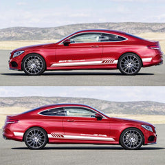 Yan Etek Çıkartması Kendin Yap Çıkartması Yan Gövde Yarış Şeridi Çıkartması Tesla Model 3/Y/S/X