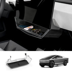 Under Central Control Screen Hidden Storage Box for Cybertruck