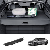 Retractable Rear Trunk Privacy Cargo Cover for Tesla Model Y Juniper 2025+