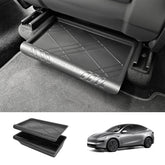 Under Seat Storage Box Sleek Organizer for Tesla Model Y Juniper 2025+