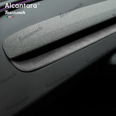 Alcantara Dashboard Air Outlet Cover voor 2024 Model 3 Hoogland