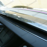 2024 Model 3 Highland Dashboard Cover (Carbon Fiber Pattern ABS) voor Tesla (2PCS)