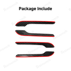 Dørhåndtagsdæksel til Tesla Model 3/Y (4 STK.)